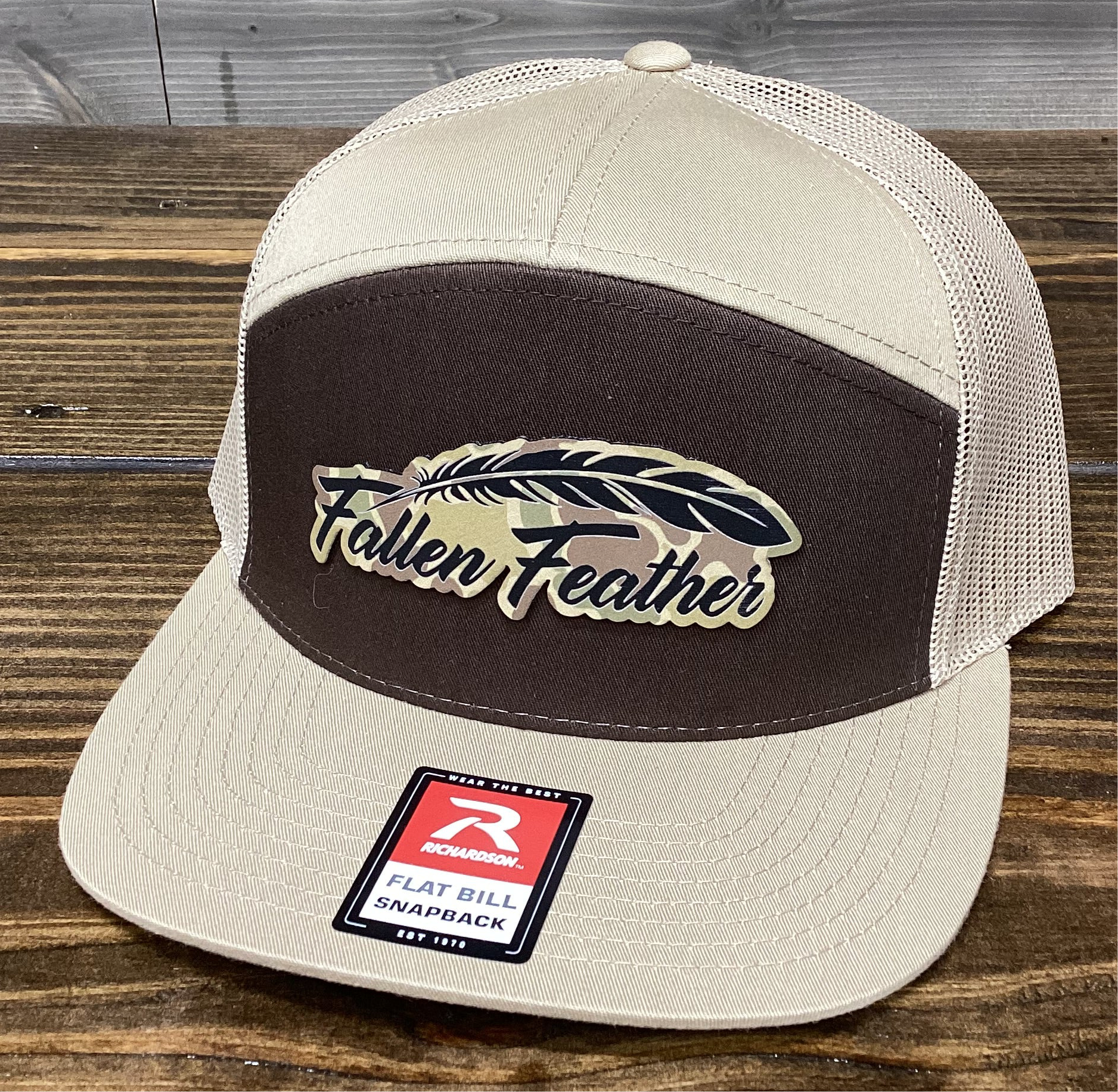 Camo FF Patch 7 Panel Hat