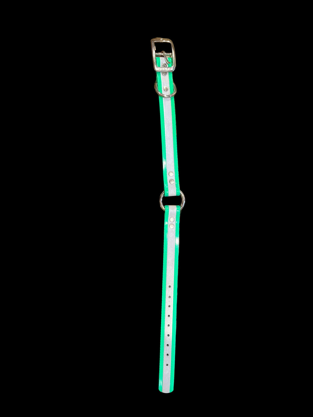 1” reflective dayglo collar