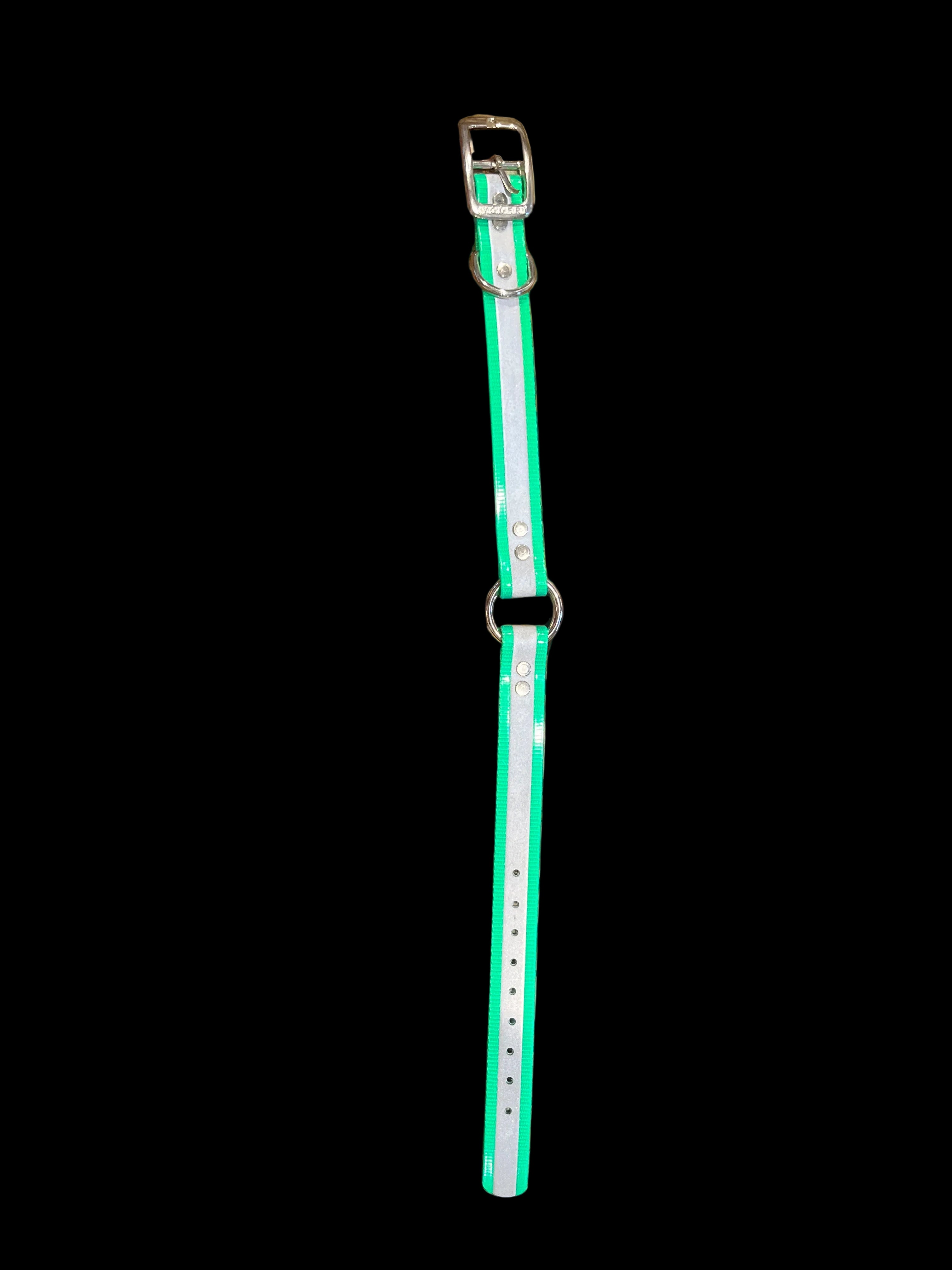 1” reflective dayglo collar