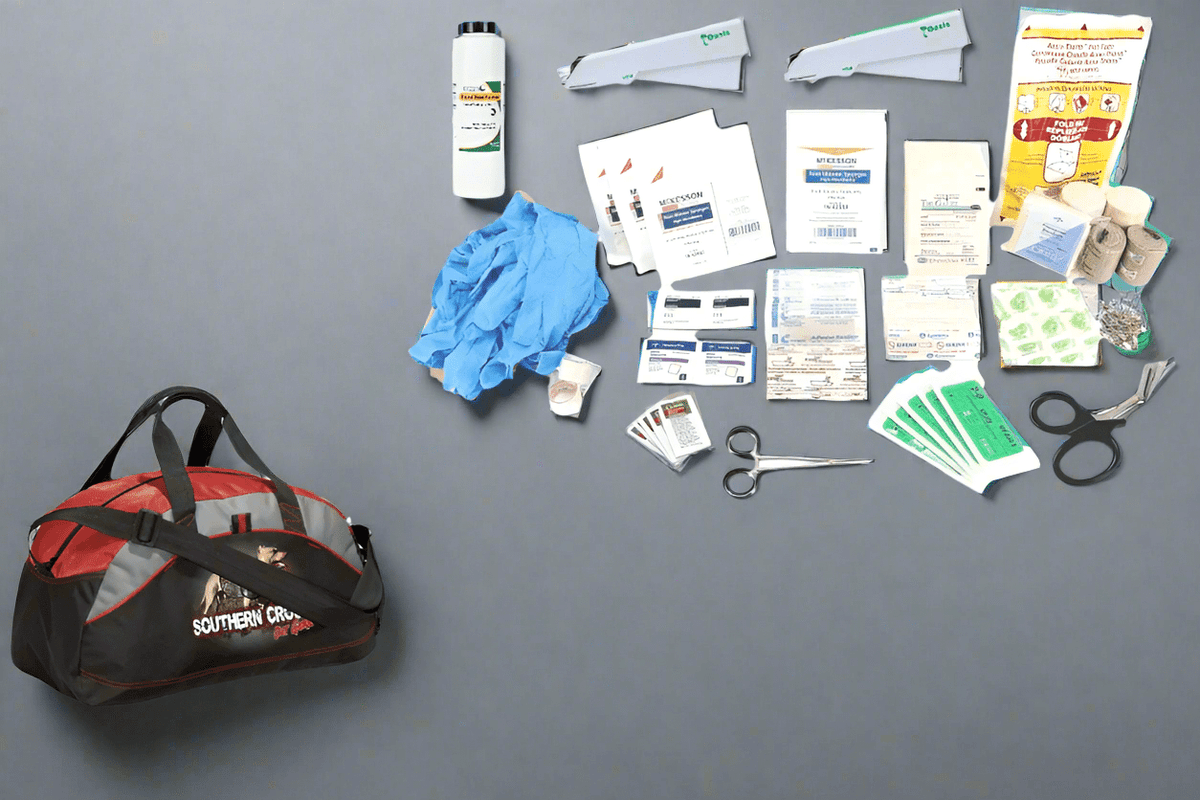 361 Piece Ultimate Hog Hunting Med Kit (Optional Gear Bag)