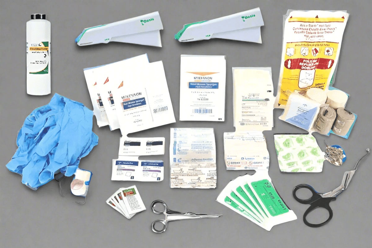361 Piece Ultimate Hog Hunting Med Kit (Optional Gear Bag)