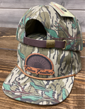 Mossy Oak Greenleaf x Pinhoti Leather Fan Patch