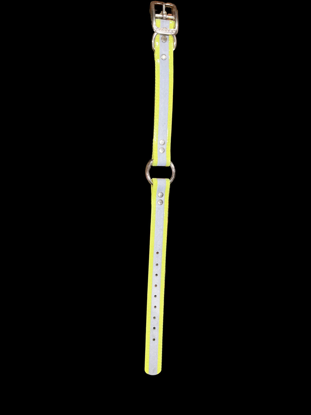 1” reflective dayglo collar