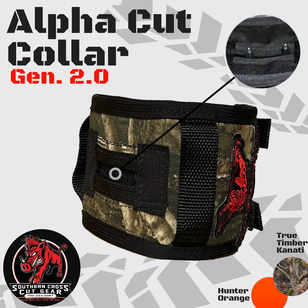 Alpha cut collar