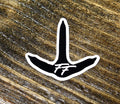 Turkey Track Sticker