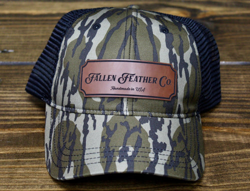 Bottomland/Leather Patch Richardson SnapBack