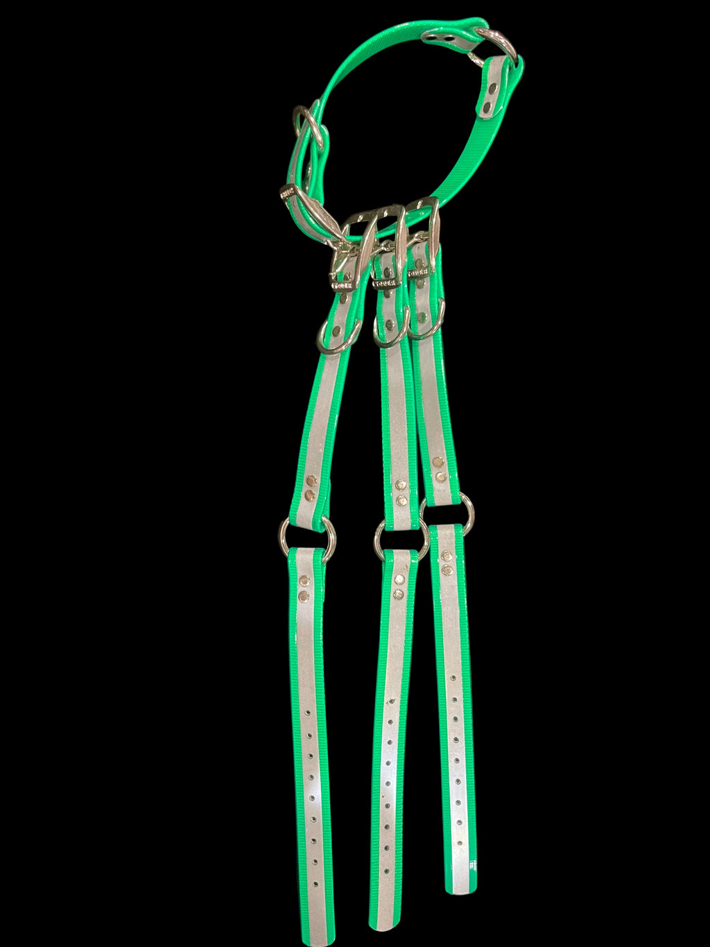 Reflective 1” dayglo
