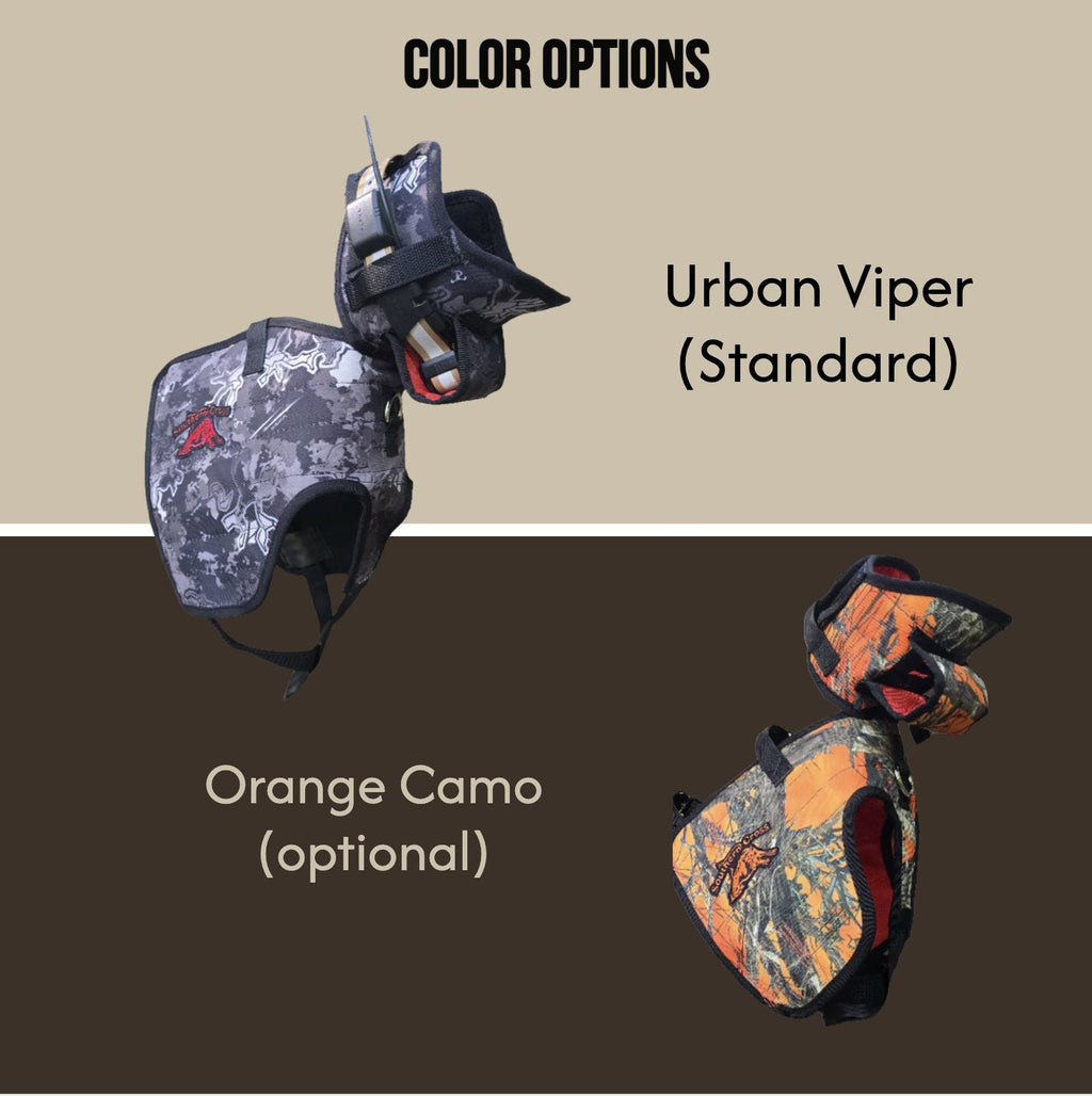 Boar Buster PRO Vest (Plate) –  Attached Collar, Extreme Mobility Hog Dog Vest