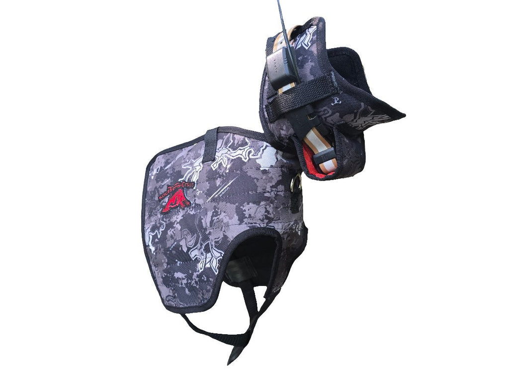 Boar Buster PRO Vest (Plate) –  Attached Collar, Extreme Mobility Hog Dog Vest